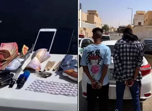 فيديو صادم لمروجي مخدرات في الرياض يقومون بخطأ قاتل