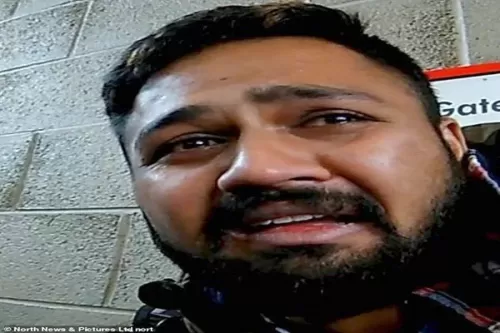 بالفيديو: ردة فعل غريبة لهندي اثناء ضبطه وهو يحاول خطف فتاة لعمل الفاحشة بها في المملكة