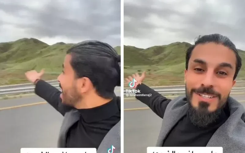 بالفيديو..لبناني يصف أجواء المملكة بهذا الوصف البهيج