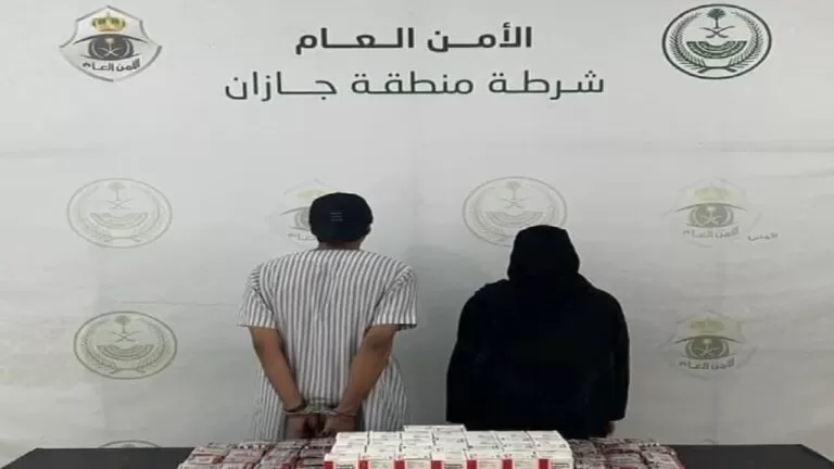 بالفيديو .. شرطة جيزان تضبط مجرمين متورطون في سلب وحيازة مواد مخدرة