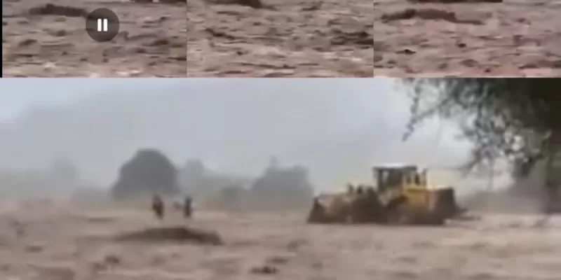 يمني مقيم في السعودية.  يسجل موقفاً بطوليا ويغامر لانقاذ سعوديين من وسط موت محقق(فيديو)