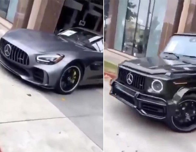 شاهد: سرقة ونهب معارض كبرى وسيارات فاخرة في أمريكا