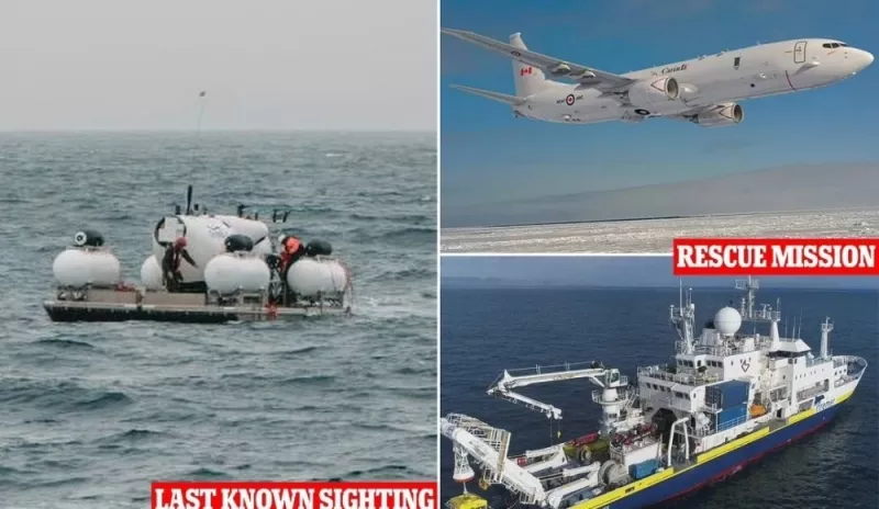 طائرة بحث كندية تكشف مفاجأة عن مصير غواصة تايتانك وطاقمها