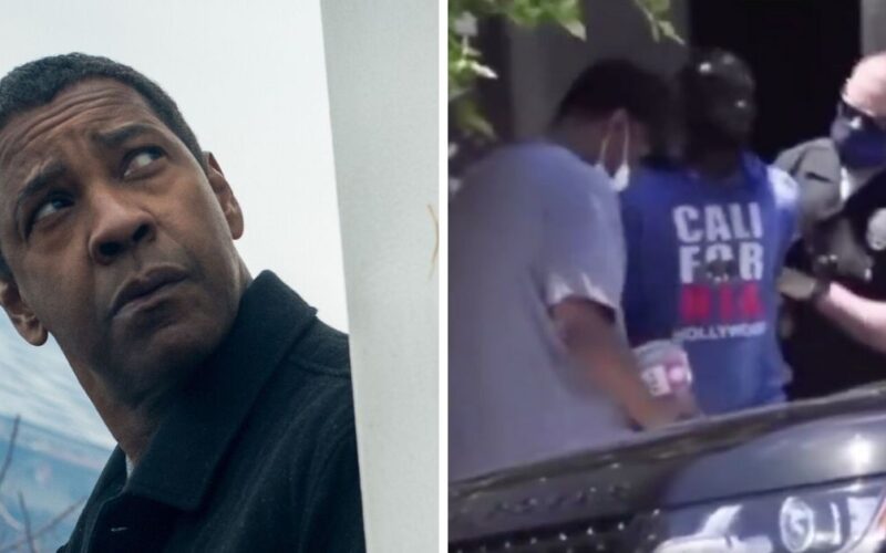 شاهد: ما فعله الممثل الأمريكي دينزل واشنطن خلال اعتقال رجل أسود يثير ردود فعل هائلة