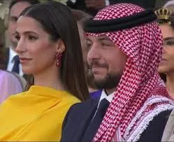 شاهد.. إطلالة رجوة آل سيف في حفل زفاف الأميرة إيمان