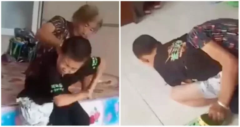 شاهد طفل صيني يقتل جدته خنقا خلال مشاجرة.. وشقيقه يوثق لحظة وفاتها بالفيديو