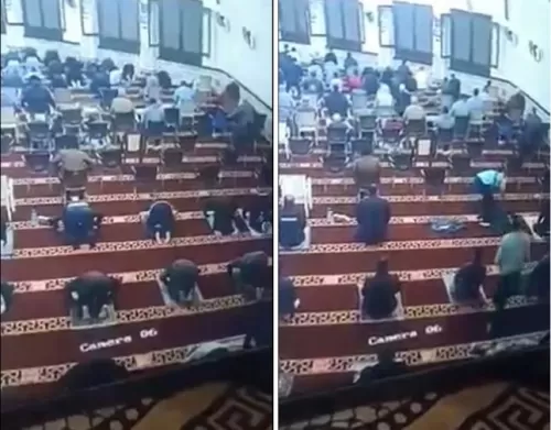 فيديو مؤثر لشخص يتوفى وهو يؤدي صلاة التراويح