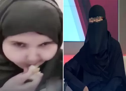 قصة مؤلمة لسعودية تعمل في مهنة صعبة في العراء وفي شتاء الرياض القارس لعلاج ابنتها المعاقة .. فيديو