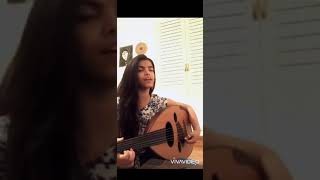شاهد..أبنة كاتب يمني بارز وأديبة مرموقة تخطف الاعجاب بالعزف المنفرد على آلة ” العود” وغناء أجمل روائع موسيقار الأجيال ” عبدالوهاب”(فيديو)