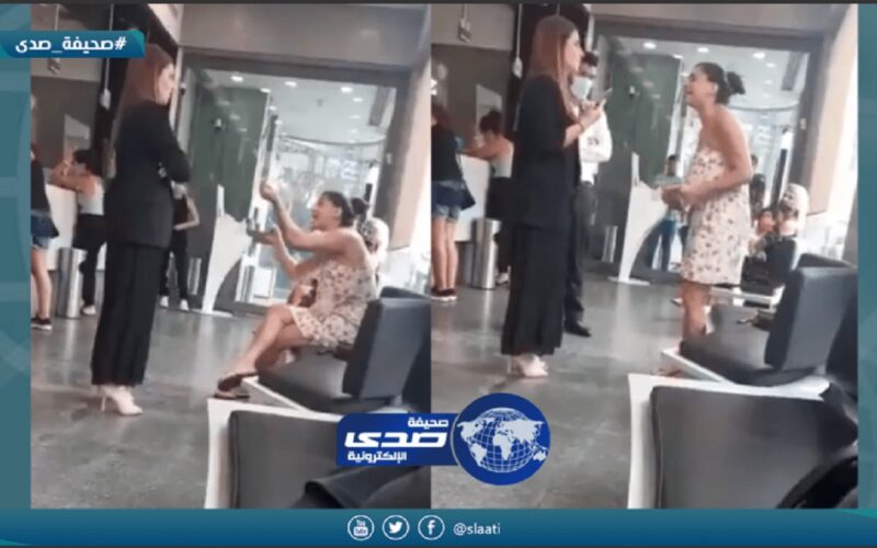 مأساة : بنوك لبنان بلا أموال وانهيار سيدة حاولت تحويل مبالغ لأخيها (شاهد الفيديو)