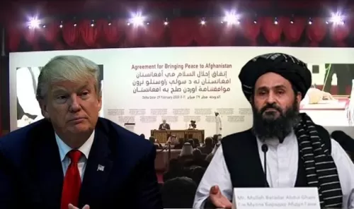 ترمب يفجر مفاجئة عن السؤال الذي تلقاه من زعيم طالبان في اجتماع سري معه واثار رعب الرئيس الامريكي