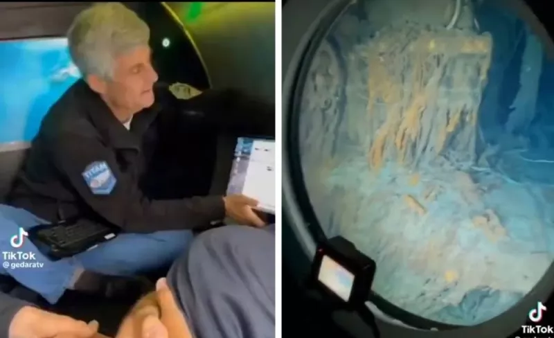 شاهد: آخر فيديو لركاب الغواصة المنكوبة “تيتان” قبل لحظات من انفجارها في أعماق المحيط