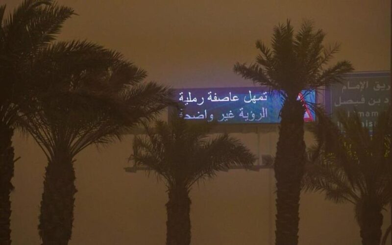 شاهد بالفيديو: هكذا بدت الرياض في ظل موجة غبار غير مسبوقة