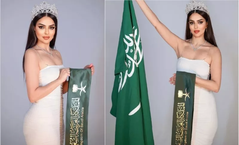 شاهد: ظهور ساخن لملكة جمال السعودية روان القحطاني قبل مشاركتها في مسابقة جمال دولية تحت علم المملكة