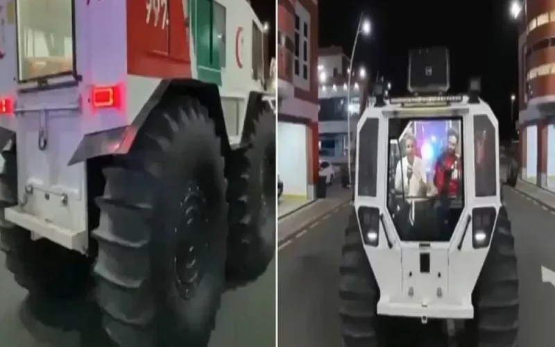 شاهد: السعودية تعلن عن أغرب سيارة إسعاف في العالم ستعمل في موسم حج هذا العام وما يوجد بداخلها مذهل
