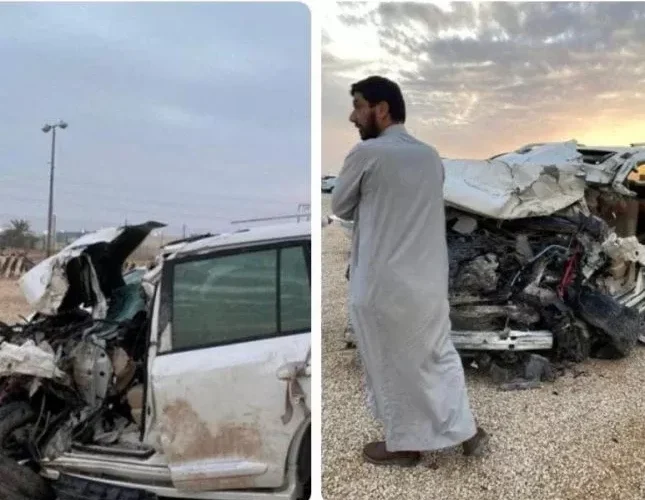 شقيق الطرف الآخر في حادث الشمري يكشف عن تطورات الحالة الصحية لشقيقه وزوجته وطفلتيه المصابين في الحادث
