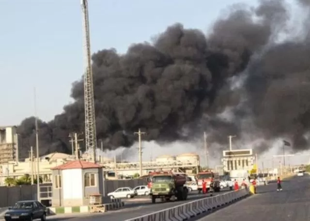 فيديو جديد للانفجارات العنيفة التي هزت اهم مدن إيران وانطلاق الدفاعات الجوية