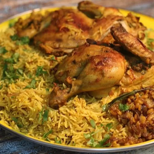 طريقة عمل الكبسة السعودي الأصلية بالدجاج والأرز خطوة بخطوة مثل المحلات