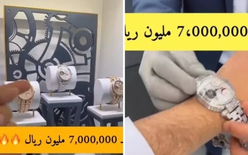 بالفيديو: شاب سعودي يشتري ساعة يد بقيمة 7 ملايين ريال وهذا ما فعله بها ويعلق : أنا حر