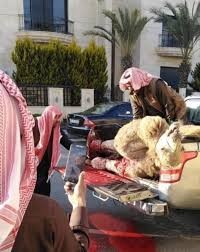 شاهد.. كيف استقبل الأردنيون أمير قطر لدى وصوله الأردن