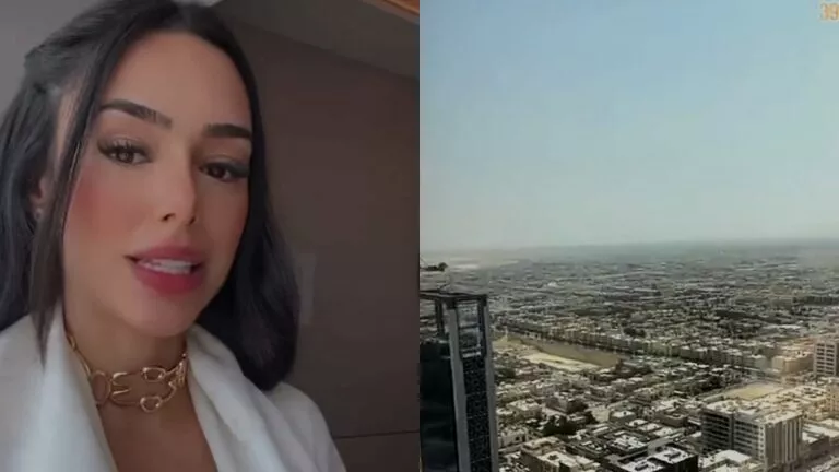 شاهد: صديقة نيمار تشعل السعودية بظهور جريء في أهم مولات الرياض