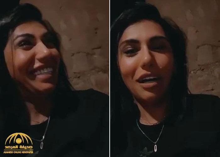 بالفيديو: اماني اللجان تضحك بطريقة هستيرية لسبب ادهش الجميع