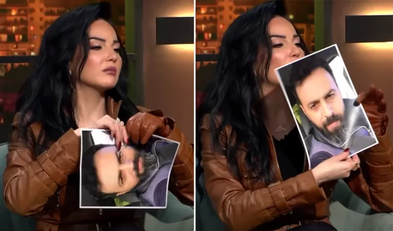 شاهد بالفيديو: صفاء سلطان تثير الجدل بتمزيقها صورة تيم حسن على الهواء