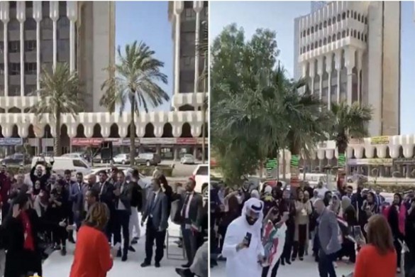 شاهد: وصلة رقص بشوارع الكويت على أنغام أغنية مصرية “حشرب خمور وحشيش” تثير الجدل