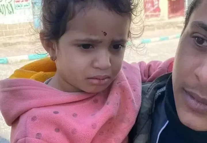 صورة: قصة مؤلمة لطفلة مفقودة في تعز