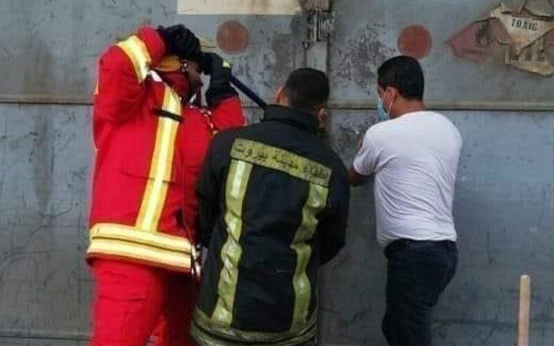 شاهد الصورة الأكثر إيلاما في بيروت للعام الجاري ولن ينساها اللبنانيون
