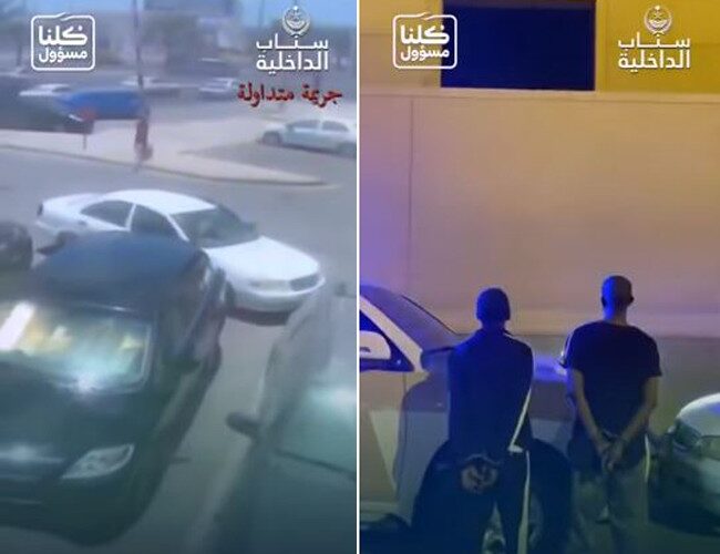 شاهد: القبض على تنظيم إجرامي امتهن سرقة عملاء البنوك في جدة.. والكشف عن جنسياتهم