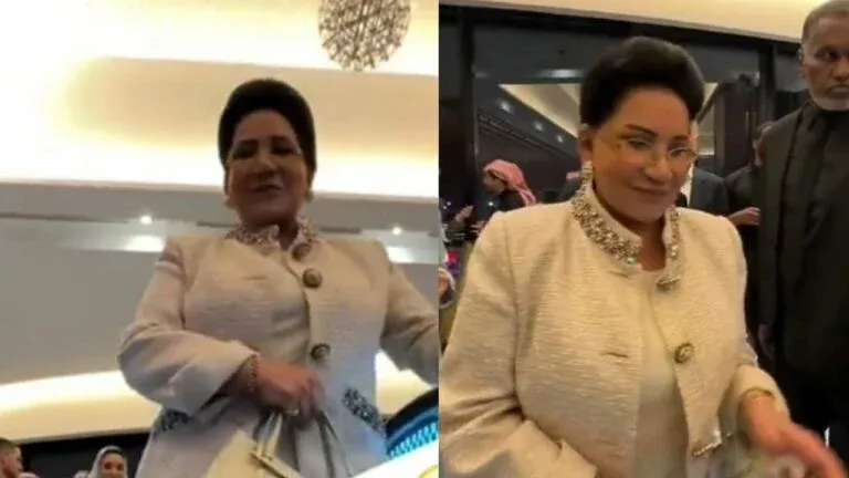 فيديو يشعل السعودية والكويت لطريقة تعامل الفنانة سعاد عبد الله مع مصور تعثر اثناء تصويرها