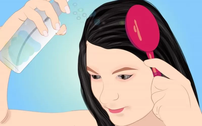 طريقة سهلة للتخلص من رائحة الشعر الكريهة