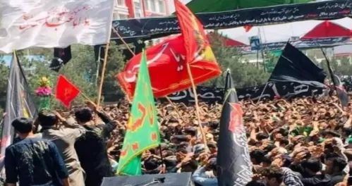 هكذا احتفل شيعة افغانستان بعاشوراء بعد سيطرة طالبان على كابُل