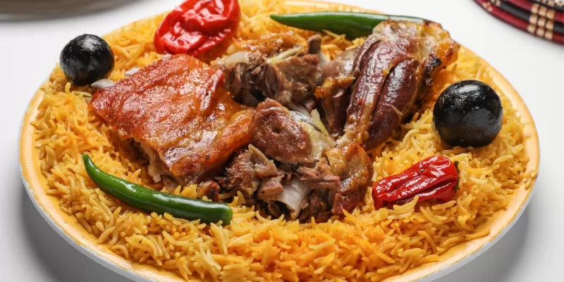 طريقة تحضير المندي الحضرمي في البيت بقدر الضغط