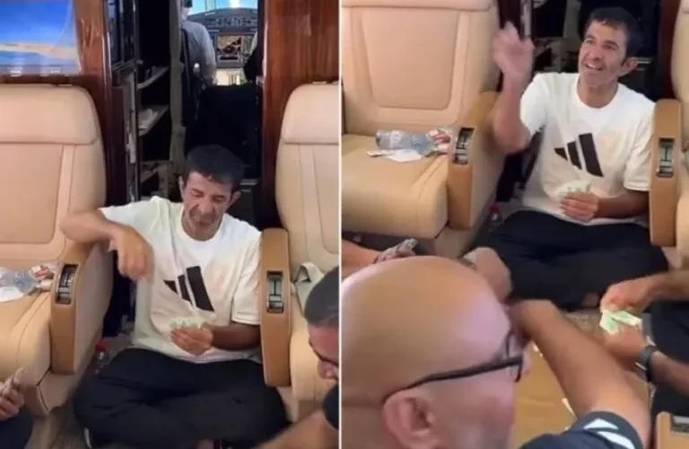 شاهد: تسريب فيديو لما يحدث على الطائرة الخاصة ليزيد الراجحي