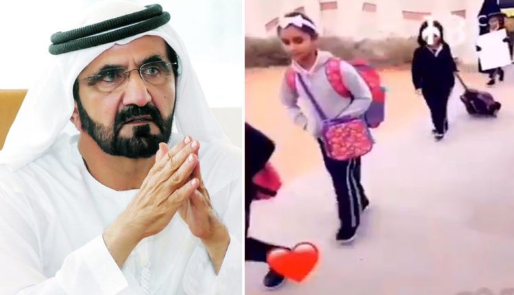 بسبب هذا الفيديو.. محمد بن راشد يبحث عن معلمة بمدرسة ابتدائية