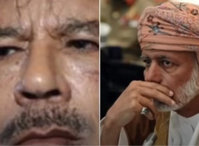 فيديو مسرب بين وزير خارجية عمان والقذافي يخططان فيه لتقسيم السعودية
