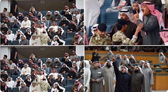 بالفيديو: تشابك بالأيدي في مجلس الأمة الكويتي أثناء نقاش قانون العفو