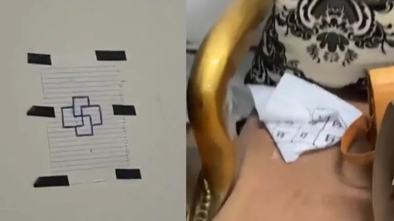 فيديو لشبان سعوديون يعثرون على أعمال سحر في شقة مهجورة وهذا ما كان مكتوب فيها