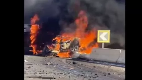 تطورات صادمة في قضية حادث طريق الجلالة المروع بعد تفحم الفتاة والسائق في هذا المكان