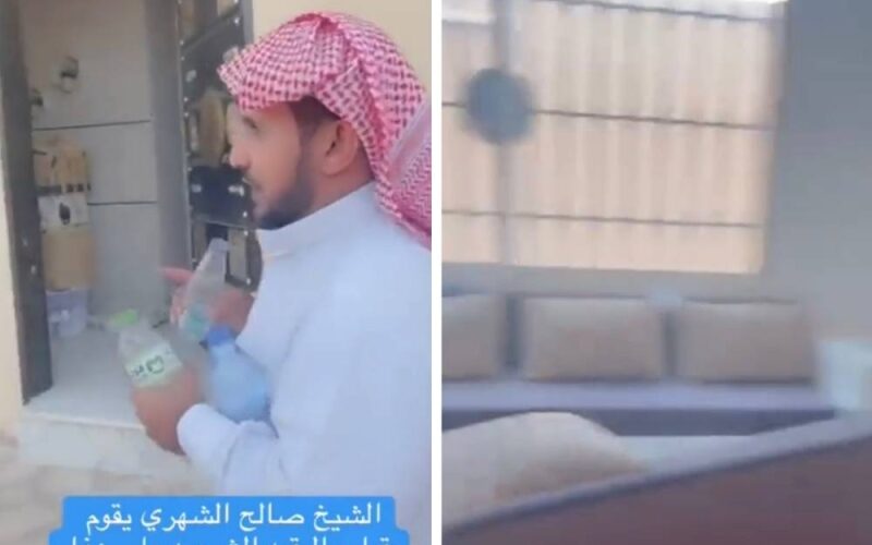 بالفيديو: معركة بالأيادي بين راقي شرعي وجني في منزل مسكون