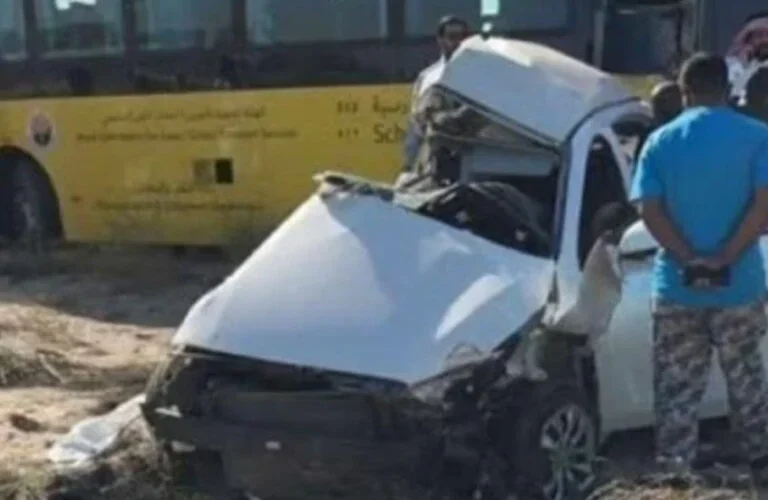 تطور عاجل في قضية حادث الجبيل المروع الذي سبب وفاة 4 طالبات ثانوية